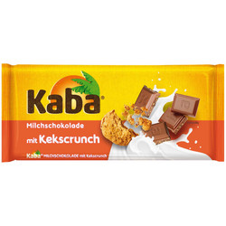 Продуктови Категории Шоколади Kaba Млечен шоколад с бисквити 100 гр